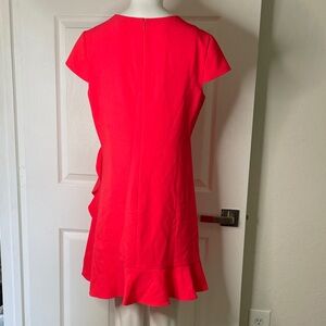 Eliza J Short Sleeve Ruffled Mini Dress